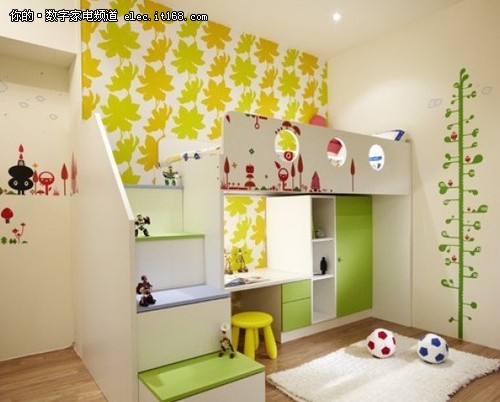 不一样的风格 30款儿童房装修效果图赏-IT168 数字家电专区
