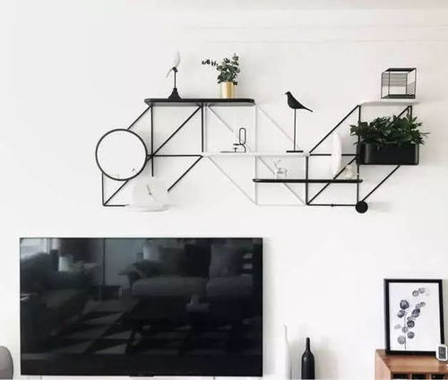 电视墙这样设计,好看又实用,你不弄个试下吗