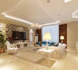 欧式三居旧房改造顺义白领小资今朝装饰客厅装修效果图片 装修美图 新浪家居