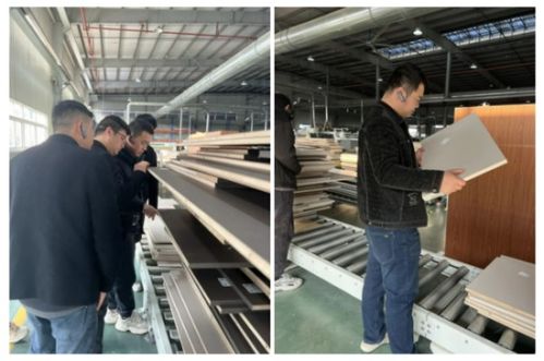 贵州黔东南州家具厂合作伙伴至兔宝宝游学