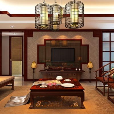 中式装修效果图