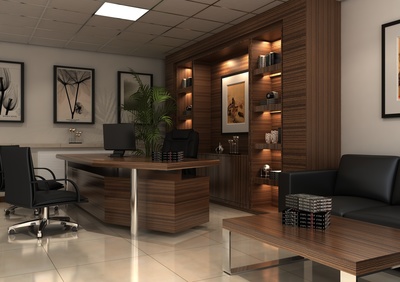 黄陵办公室装修设计案例 融合古韵与现代高效的装饰艺术